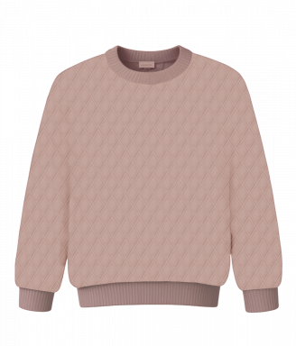 Diamond Crewneck Salmon